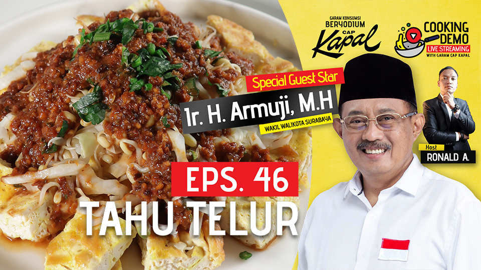 Tahu Telor Ala Surabaya, Kegemaran Cak Ji Walikota Surabaya