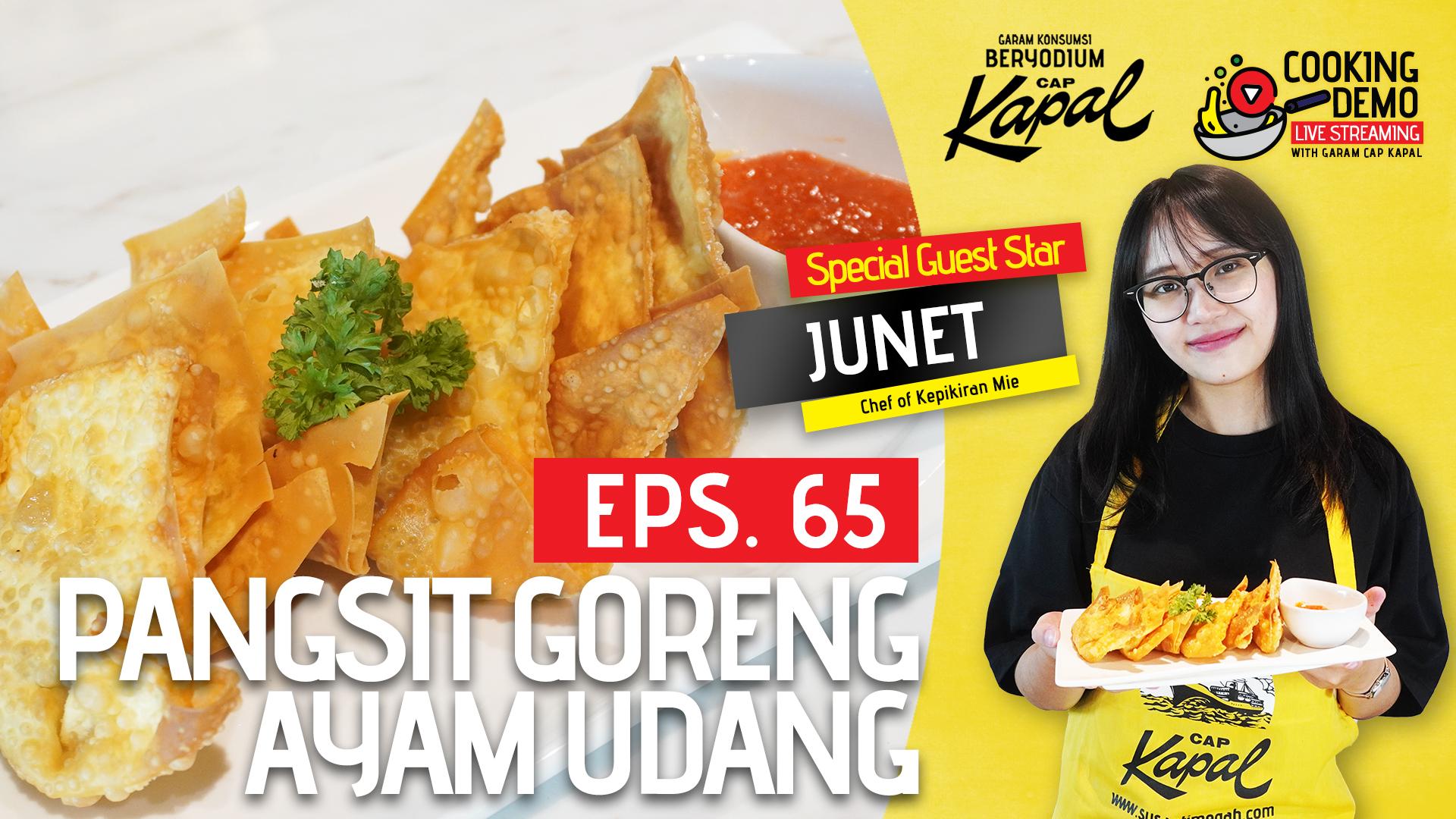 Pangsit Goreng Ayam Udang, Cemilan Simple Untuk Anak Di Rumah