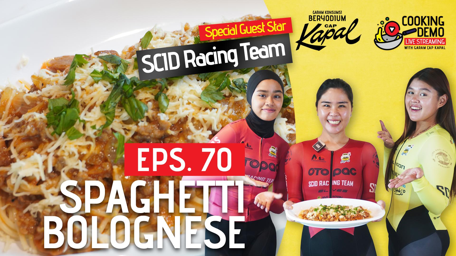 Masak Spaghetti Bolognese Setelah Sepedaan
