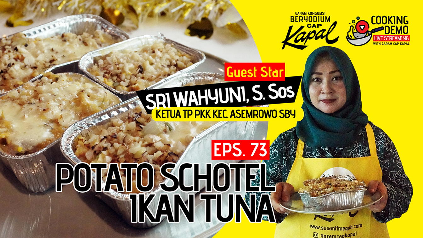 Lezat & Bergizi nya Potato Schotel Ikan Tuna