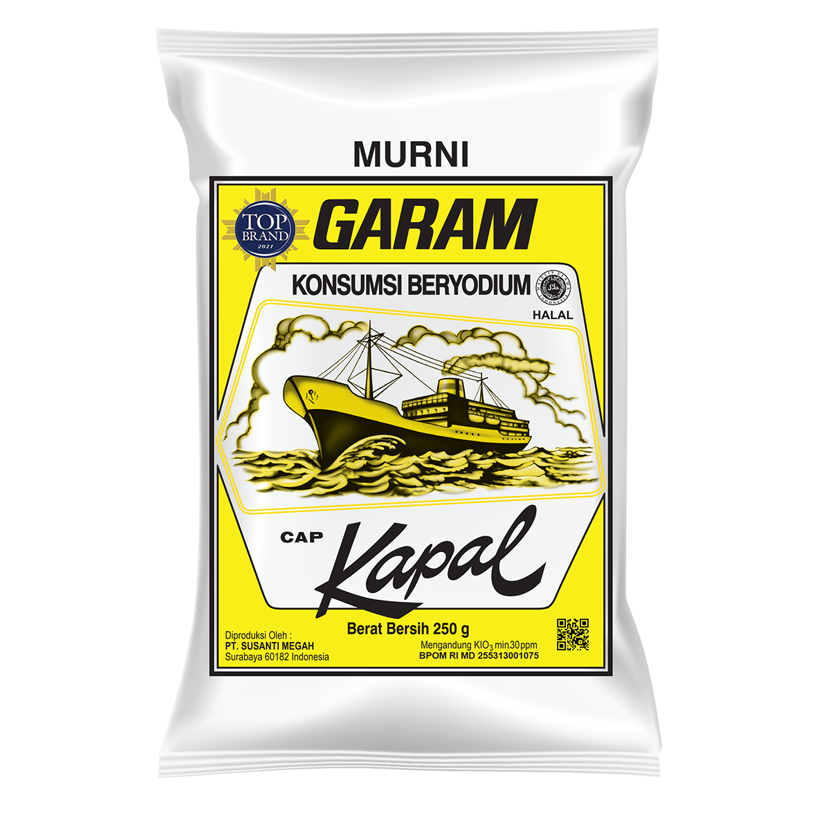 GARAM CAP KAPAL 250 GRAM