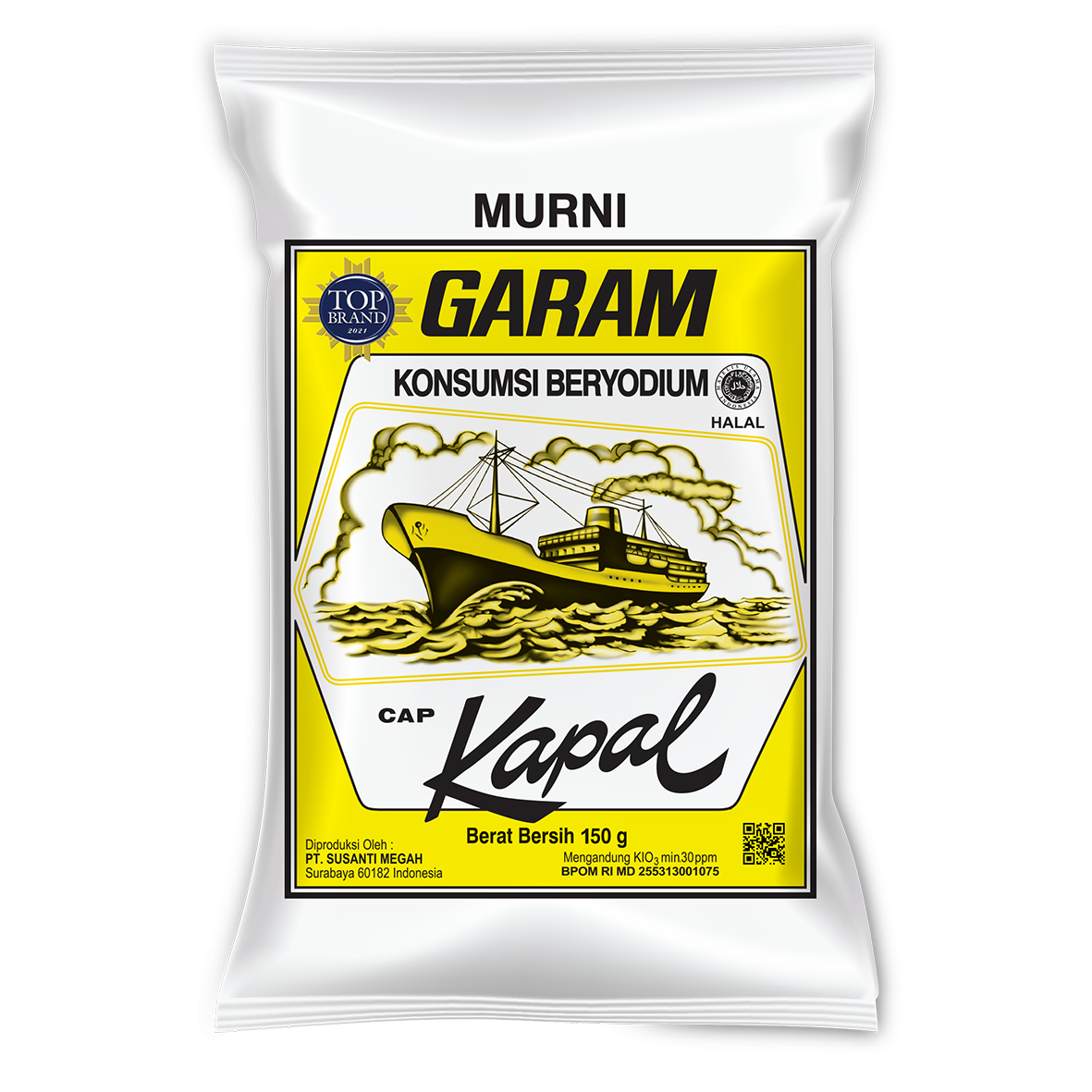 GARAM CAP KAPAL 150 GRAM